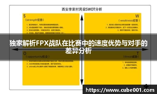 独家解析FPX战队在比赛中的速度优势与对手的差异分析