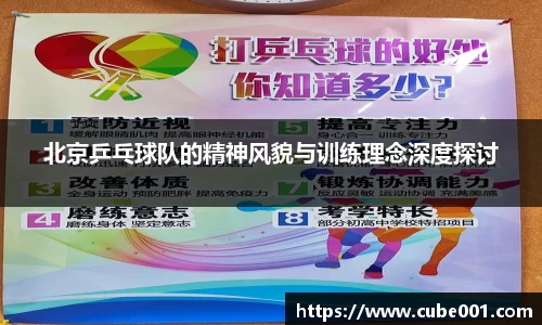 北京乒乓球队的精神风貌与训练理念深度探讨